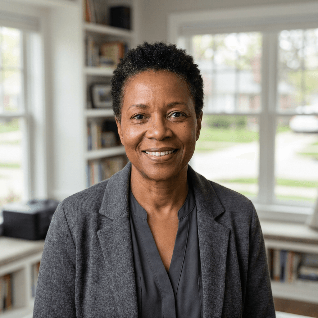 Mme Nkono Claire, Directrice d'école maternelle
